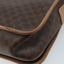 CELINE Macadam Canvas Umhängetasche PVC Leder Auth mr2142-16