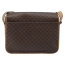 CELINE Macadam Canvas Umhängetasche PVC Leder Auth mr2142-2