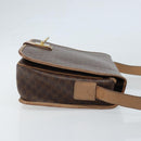 CELINE Macadam Canvas Umhängetasche PVC Leder Auth mr2142-3