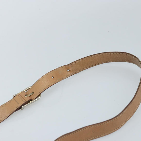CELINE Macadam Canvas Umhängetasche PVC Leder Auth mr2142
