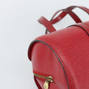 LOUIS VUITTON Epi Soufflot Hand Bag Red M52227 LV Auth mr2144A-11