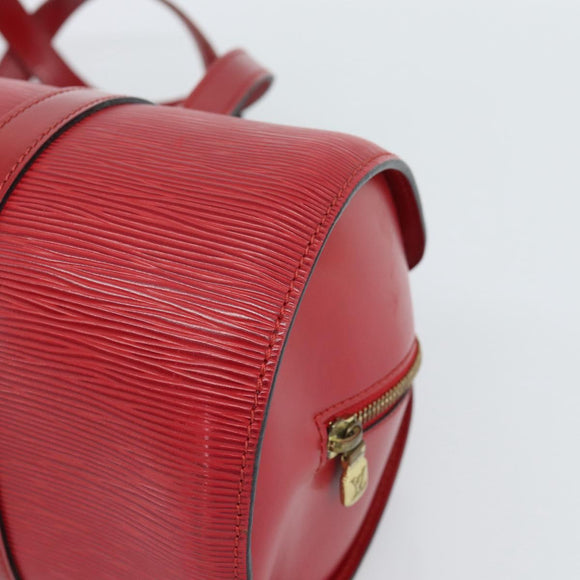 LOUIS VUITTON Epi Soufflot Hand Bag Red M52227 LV Auth mr2144A