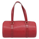 LOUIS VUITTON Epi Soufflot Hand Bag Red M52227 LV Auth mr2144A-3