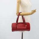 LOUIS VUITTON Epi Soufflot Hand Bag Red M52227 LV Auth mr2144A-30