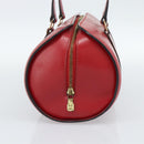 LOUIS VUITTON Epi Soufflot Hand Bag Red M52227 LV Auth mr2144A-4