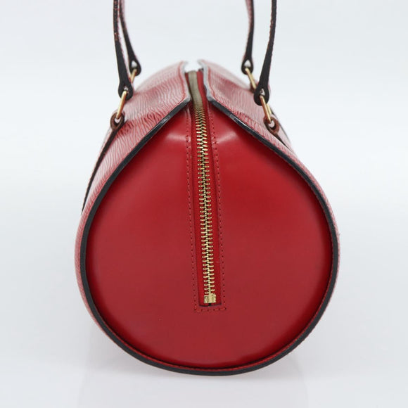 LOUIS VUITTON Epi Soufflot Hand Bag Red M52227 LV Auth mr2144A