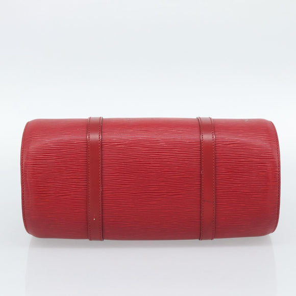 LOUIS VUITTON Epi Soufflot Hand Bag Red M52227 LV Auth mr2144A