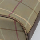 Burberrys Nova Check Shoulder Bag Beige Gold Auth mr2149-15