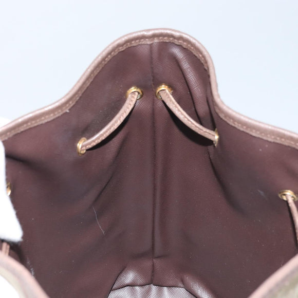 Burberrys Nova Check Shoulder Bag Beige Gold Auth mr2149