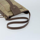 Burberrys Nova Check Shoulder Bag Beige Gold Auth mr2149-7