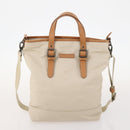 Burberrys Nova Check Blue Label Clutch Bag Canvas 4 Set Brown Beige Auth mr2152-9