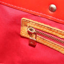 LOUIS VUITTON Monogram Vernis Reade PM Handtasche Rot Rouge M91088 LV Auth mr2154-20