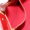 LOUIS VUITTON Monogram Vernis Reade PM Handtasche Rot Rouge M91088 LV Auth mr2154-21