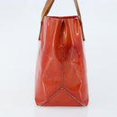 LOUIS VUITTON Monogram Vernis Reade PM Handtasche Rot Rouge M91088 LV Auth mr2154-3