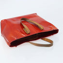 LOUIS VUITTON Monogram Vernis Reade PM Handtasche Rot Rouge M91088 LV Auth mr2154-6