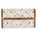 LOUIS VUITTON Multicolor Porte Tresor International Wallet M92659 LV Auth mr2155-13