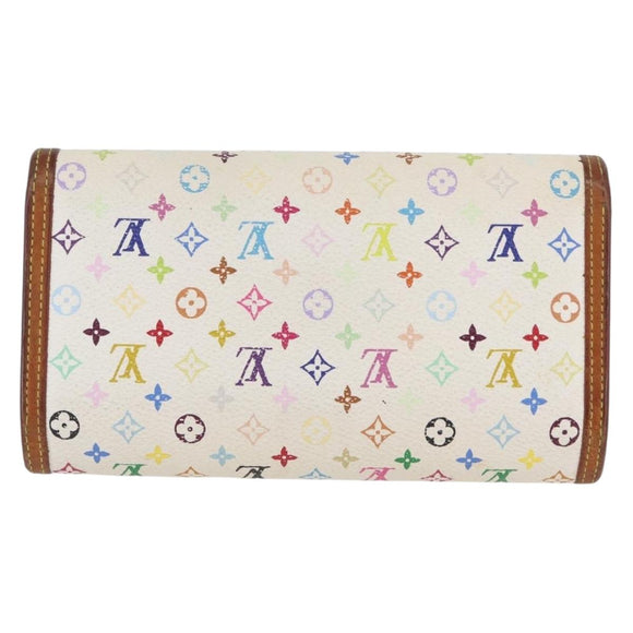 LOUIS VUITTON Multicolor Porte Tresor International Wallet M92659 LV Auth mr2155