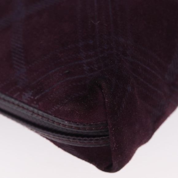 BOTTEGA VENETA Schoudertas Leer Suède Zipangu Goud Goud Auth mr2157