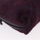 BOTTEGA VENETA Schoudertas Leer Suède Zipangu Goud Goud Auth mr2157-16
