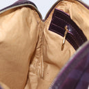 BOTTEGA VENETA Schoudertas Leer Suède Zipangu Goud Goud Auth mr2157-18