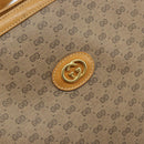 GUCCI Micro GG Supreme Shoulder Bag PVC Beige Gold 001 110 0077 Auth mr2161-14