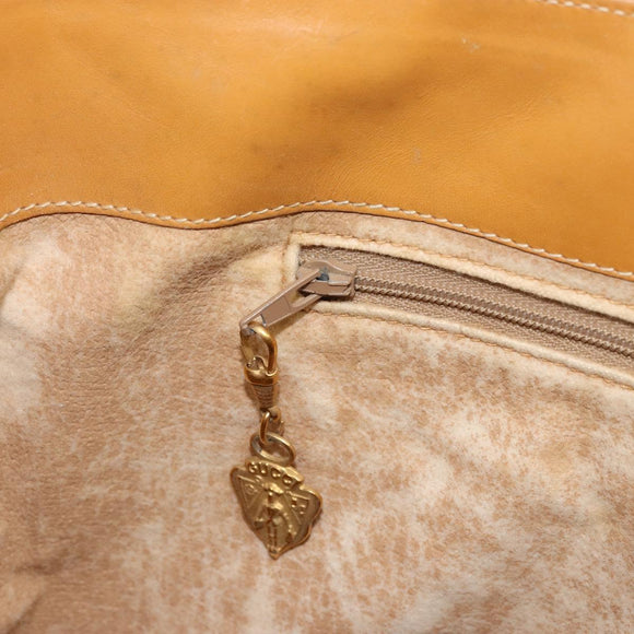 GUCCI Micro GG Supreme Shoulder Bag PVC Beige Gold 001 110 0077 Auth mr2161