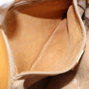 GUCCI Micro GG Supreme Shoulder Bag PVC Beige Gold 001 110 0077 Auth mr2161-20