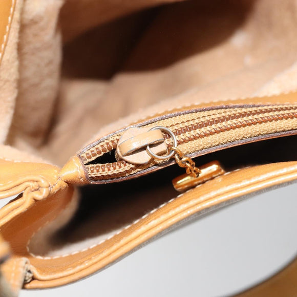 GUCCI Micro GG Supreme Shoulder Bag PVC Beige Gold 001 110 0077 Auth mr2161