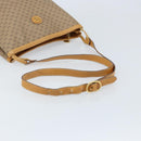 GUCCI Micro GG Supreme Shoulder Bag PVC Beige Gold 001 110 0077 Auth mr2161-7