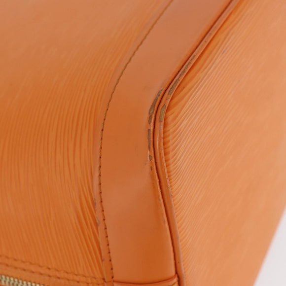 LOUIS VUITTON Epi Alma Hand Bag Orange Mandarin M5214H LV Auth mr2163