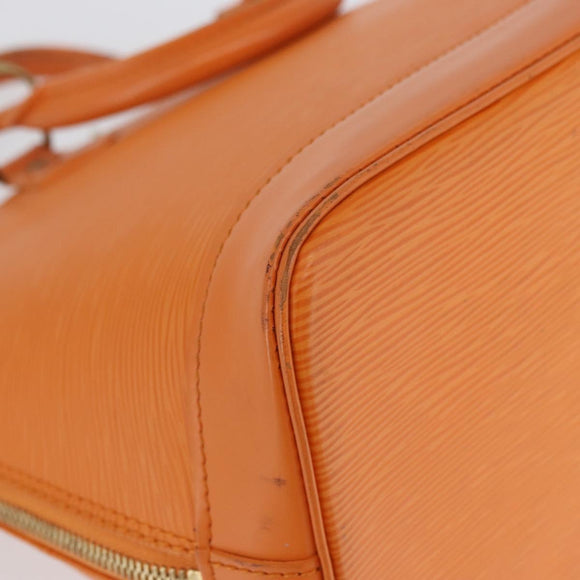 LOUIS VUITTON Epi Alma Hand Bag Orange Mandarin M5214H LV Auth mr2163