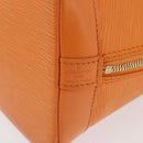 LOUIS VUITTON Epi Alma Hand Bag Orange Mandarin M5214H LV Auth mr2163-15