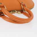 LOUIS VUITTON Epi Alma Hand Bag Orange Mandarin M5214H LV Auth mr2163-7