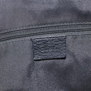 GUCCI GG Canvas Shoulder Bag Black Silver 272351 Auth mr2167-15