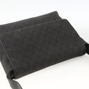 GUCCI GG Canvas Shoulder Bag Black Silver 272351 Auth mr2167-6