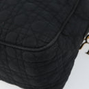 Christian Dior Shoulder Bag Nylon Black Gold Auth mr2173-10