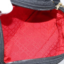 Christian Dior Shoulder Bag Nylon Black Gold Auth mr2173-17