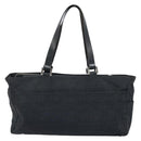 FENDI Zucca Canvas Draagtas Zwart Zilver Auth mr2177-3
