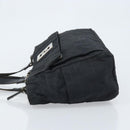 FENDI Zucca Canvas Draagtas Zwart Zilver Auth mr2177-5