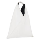 Maison Margiela Hand Bag Leather White Auth mr2179-1