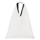 Maison Margiela Hand Bag Leather White Auth mr2179-13