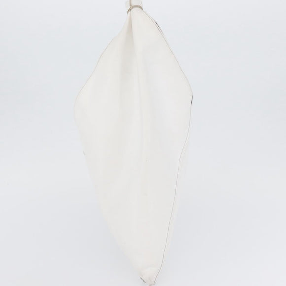 Maison Margiela Hand Bag Leather White Auth mr2179