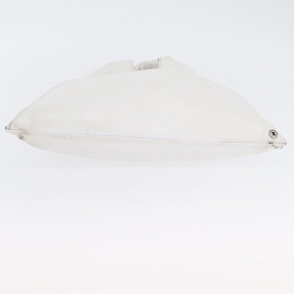 Maison Margiela Hand Bag Leather White Auth mr2179