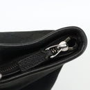 GUCCI GG Canvas Web Sherry Line Tote Bag Black Silver 132898 Auth mr2181-10