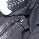 GUCCI GG Canvas Web Sherry Line Tote Bag Black Silver 132898 Auth mr2181-20