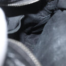 BALENCIAGA Body Bag Leather Black Silver Auth mr2182V-19