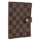 LOUIS VUITTON Damier Ebene Agenda PM Tagesplaner-Einband R20700 LV Auth mr2184-1