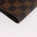 LOUIS VUITTON Damier Ebene Agenda PM Tagesplaner-Einband R20700 LV Auth mr2184-16