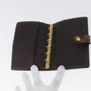 LOUIS VUITTON Damier Ebene Agenda PM Tagesplaner-Einband R20700 LV Auth mr2184-8