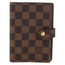 LOUIS VUITTON Damier Ebene Agenda PM Tagesplaner-Einband R20700 LV Auth mr2184-13
